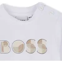 Tricouri pentru Baieti - Tricouri Hugo Boss T-Shirt WHITE Baieti (BM 19647842) - B-mall.ro