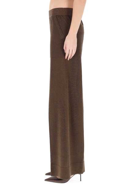 Pantaloni Circus Hotel Tailored Pants BROWN Femei (BM 19647878) 3