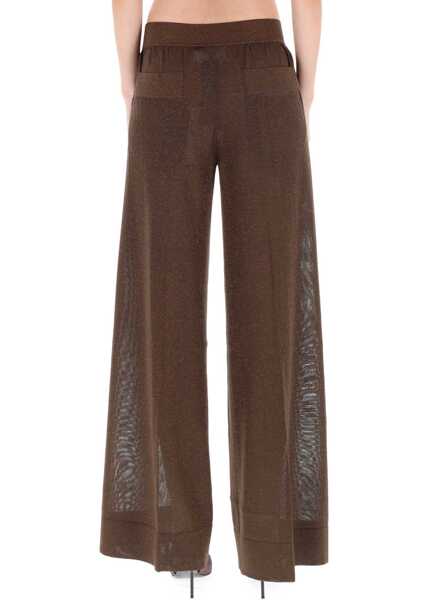Pantaloni Circus Hotel Tailored Pants BROWN Femei (BM 19647878) 4