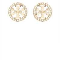 Bratari Orecchini Circle-Stud Crystal Logo Femei