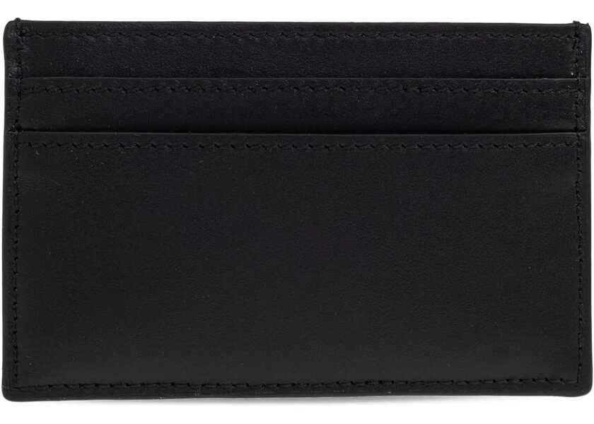 Portofele Alexander McQueen Card Holder With Logo BLACK Barbati (BM 19647896) 2