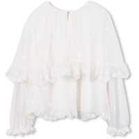Camasi casual Chloe pentru Fete - Camasi casual Chloe Shirt WHITE Fete (BM 19647899) - B-mall.ro