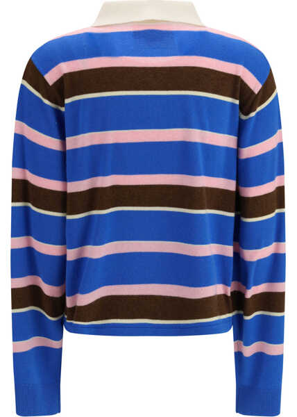 Pulovere casual GUEST IN RESIDENCE Rugby cropped striped Jumper TWILIGHT COMBO Femei (BM 19647953) 2