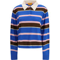 Pulovere casual Rugby cropped striped Jumper Femei