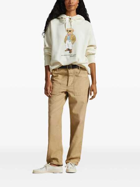 Bluze de trening Ralph Lauren Polo Bear Hoodie White Femei (BM 19648668) 2