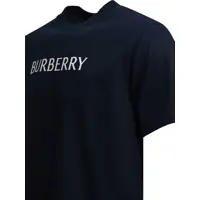 Tricouri pentru Barbati - Tricouri Burberry Cotton T-shirt with logo Blue Barbati (BM 19648680) - B-mall.ro