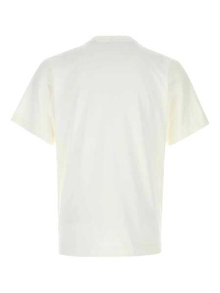 Tricouri Burberry Cotton T-shirt with logo White Barbati (BM 19648686) 2