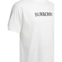 Tricouri pentru Barbati - Tricouri Burberry Cotton T-shirt with logo White Barbati (BM 19648686) - B-mall.ro