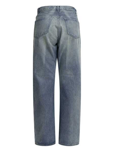 Blugi drepti AURALEE Heavy denim jeans Blue Femei (BM 19648695) 2