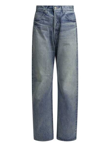 Blugi drepti AURALEE Heavy denim jeans Blue Femei (BM 19648695) 1