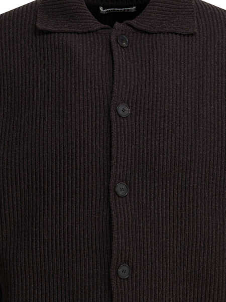 Cardigane AURALEE Super fine wool cardigan Brown Barbati (BM 19648701) 3