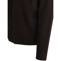 Cardigane pentru Barbati - Cardigane AURALEE Super fine wool cardigan Brown Barbati (BM 19648701) - B-mall.ro