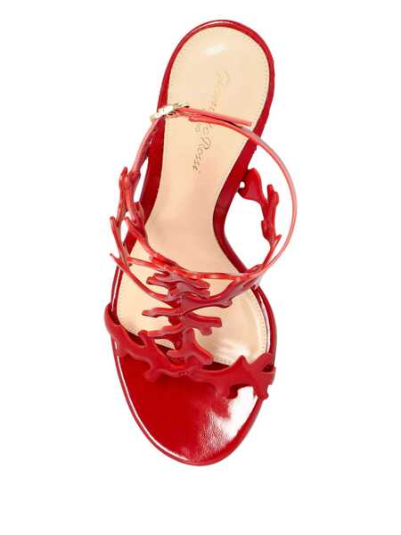 Sandale Gianvito Rossi Ocean 95mm heeled sandals Red Femei (BM 19648713) 2