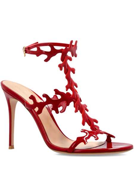 Sandale Gianvito Rossi Ocean 95mm heeled sandals Red Femei (BM 19648713) 1