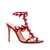 Gianvito Rossi "Ocean 95mm" heeled sandals Red