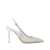 Gianvito Rossi "Nikki 95 mm" Slingbacks Silver