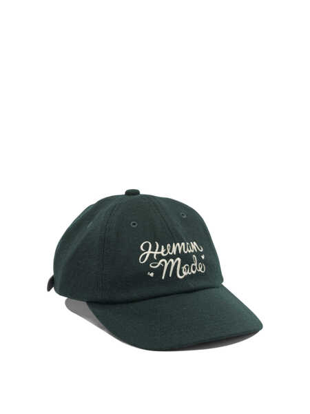 Sepci HUMAN MADE Wool baseball cap Green Barbati (BM 19648776) 2