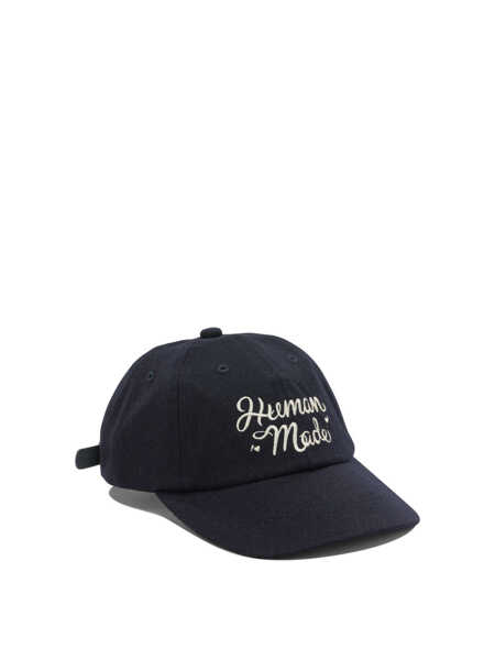 Sepci HUMAN MADE Wool baseball cap Blue Barbati (BM 19648782) 2
