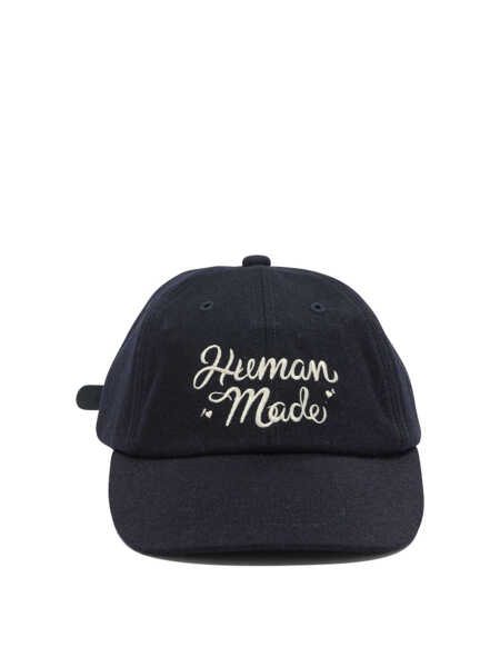 Sepci HUMAN MADE Wool baseball cap Blue Barbati (BM 19648782) 1