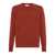 Brunello Cucinelli Wool and cashmere crewneck sweater Red