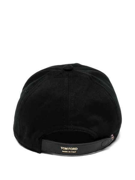 Sepci Tom Ford Baseball cap with logo Black Barbati (BM 19648818) 2