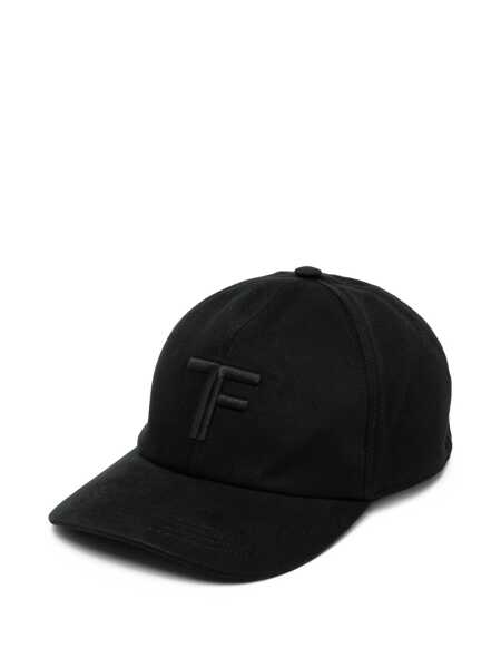 Sepci Tom Ford Baseball cap with logo Black Barbati (BM 19648818) 1