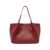 SERAPIAN "Secret" small shoulder bag Bordeaux