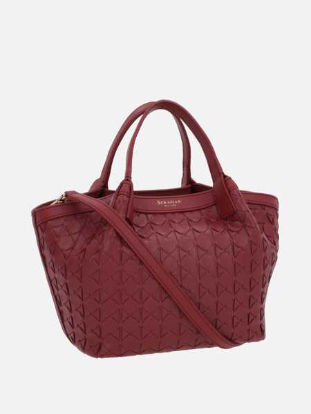 Genti de mana SERAPIAN Secret mini handbag Bordeaux Femei (BM 19648869) 3