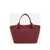 SERAPIAN "Secret" mini handbag Bordeaux