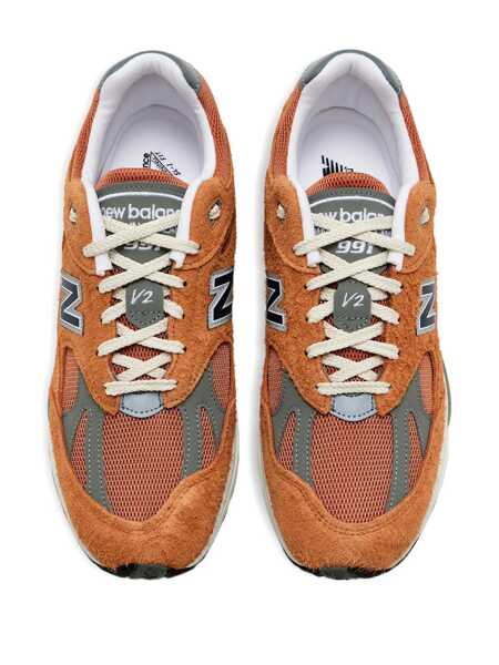 Sneakers New Balance Made in UK 991V2 Sneakers Orange Barbati (BM 19648890) 2