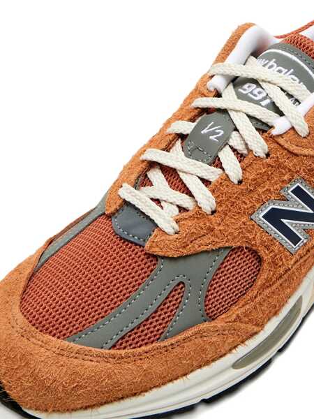 Sneakers New Balance Made in UK 991V2 Sneakers Orange Barbati (BM 19648890) 3