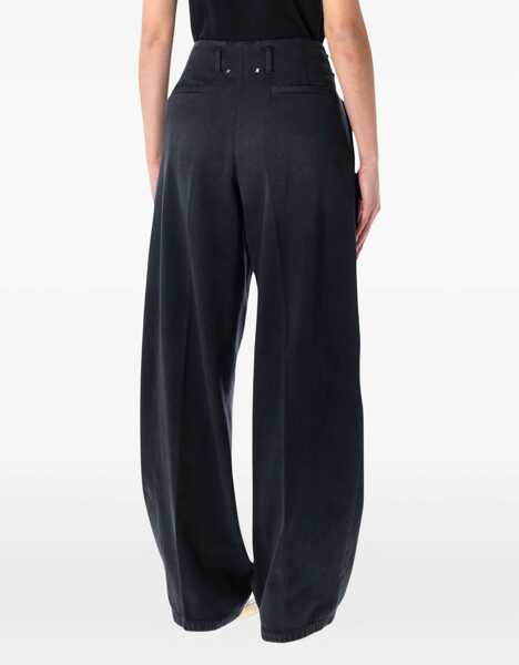 Blugi Golden Goose Cotton denim Trousers BLACK Femei (BM 19654328) 2