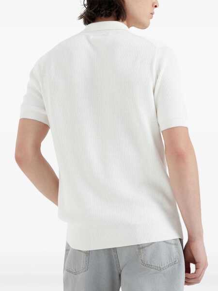 Tricouri Polo Brunello Cucinelli Ribbed Polo Shirt PANAMANEBBIA Barbati (BM 19654337) 4