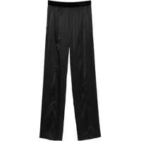 Pantaloni casual Stretch silk satin Trousers Femei
