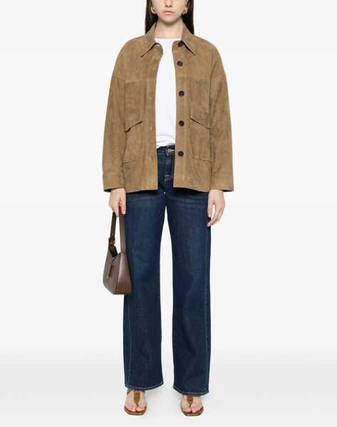 Blugi 7 For All Mankind Low Straight Jeans OCEANDRIFT Femei (BM 19654376) 2