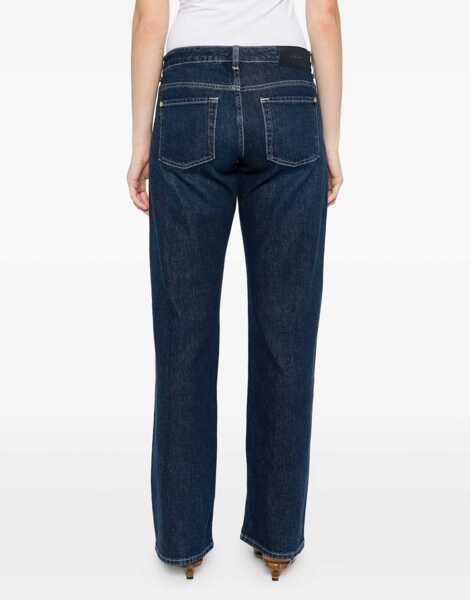 Blugi 7 For All Mankind Low Straight Jeans OCEANDRIFT Femei (BM 19654376) 4