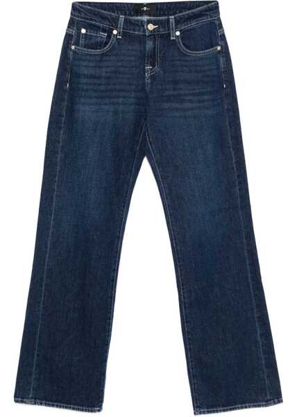 Blugi 7 For All Mankind Low Straight Jeans OCEANDRIFT Femei (BM 19654376) 1