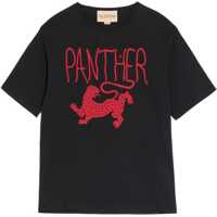 Tricouri Printed Cotton T-Shirt Femei