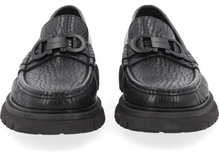 Mocasini Ferragamo Moccasin Gancini BLACK Barbati (BM 19654445) 3