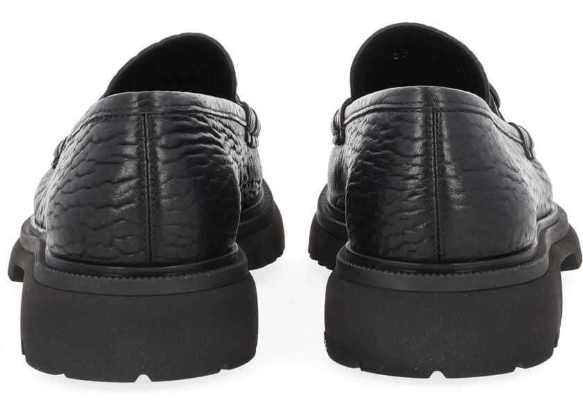 Mocasini Ferragamo Moccasin Gancini BLACK Barbati (BM 19654445) 4