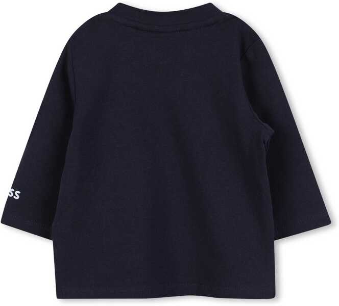 Tricouri Hugo Boss T-Shirt BLUE Baieti (BM 19654460) 2