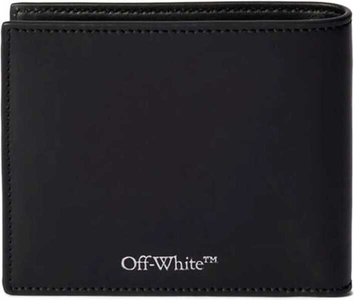 Portofele Off-White Diagonal Spray Wallet BLACK Barbati (BM 19654475) 2