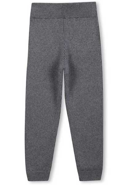 Pantaloni casual Chloe Tricot Pants GREY Fete (BM 19654478) 2