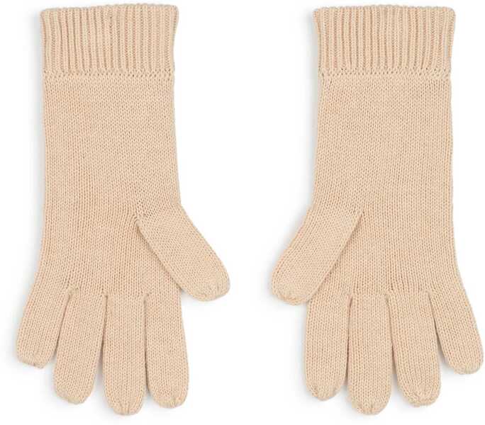 Manusi Chloe Gloves With Logo BEIGE Fete (BM 19654487) 2