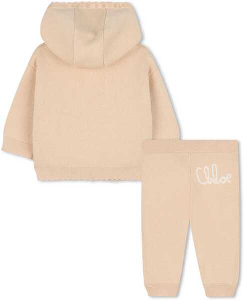 Salopete Chloe Pants Set With Sweatshirt BEIGE Fete (BM 19654526) 2