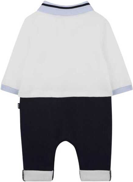 Costume Hugo Boss Formal Romper WHITE Baieti (BM 19654550) 2