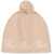 Chloe Hat With Logo BEIGE