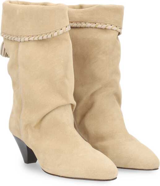 Cizme scurte Isabel Marant Boot Dalby-Gz BEIGE Femei (BM 19654583) 2