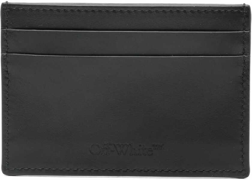 Portofele Off-White Diagonal Spray Wallet BLACK Barbati (BM 19654625) 2