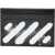 Off-White "Diagonal Spray" Wallet BLACK